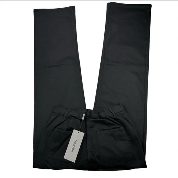 Thakoon Black High Waisted Denim pant. Sz 2. $145 - Picture 7 of 10